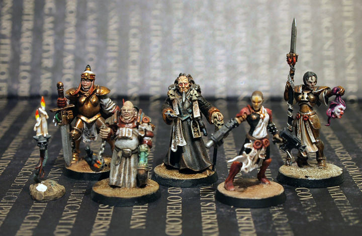 Inquisitor Machaius and Retinue