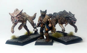 Mord Wolf Priest of ulric and wolves