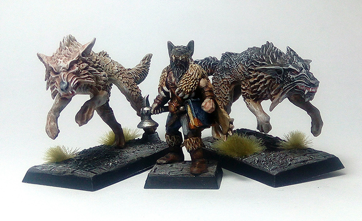 Mord Wolf Priest of ulric and wolves