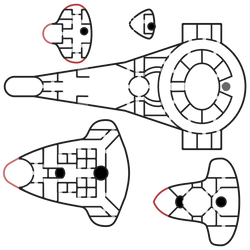 Spelljammer Illithid Mind Flayer Dreadnaught map