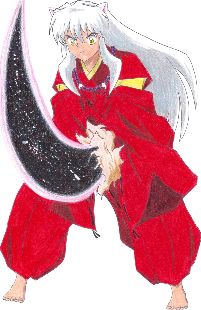 Inuyasha and Meidou Zangetsuha