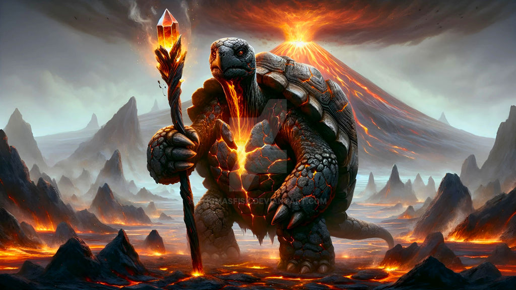 Guardian of the Volcano by ThomasFisk on DeviantArt