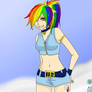 Rainbow Dash- Humanized