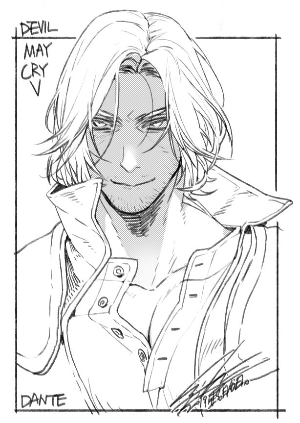 scribble: Dante by kugelcruor on DeviantArt