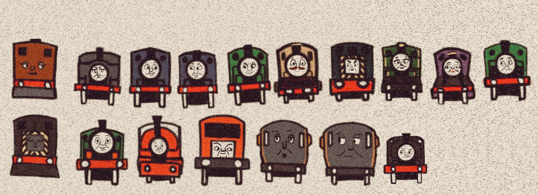Engine Character Engines Of Eight Characters by sbp8 on DeviantArt