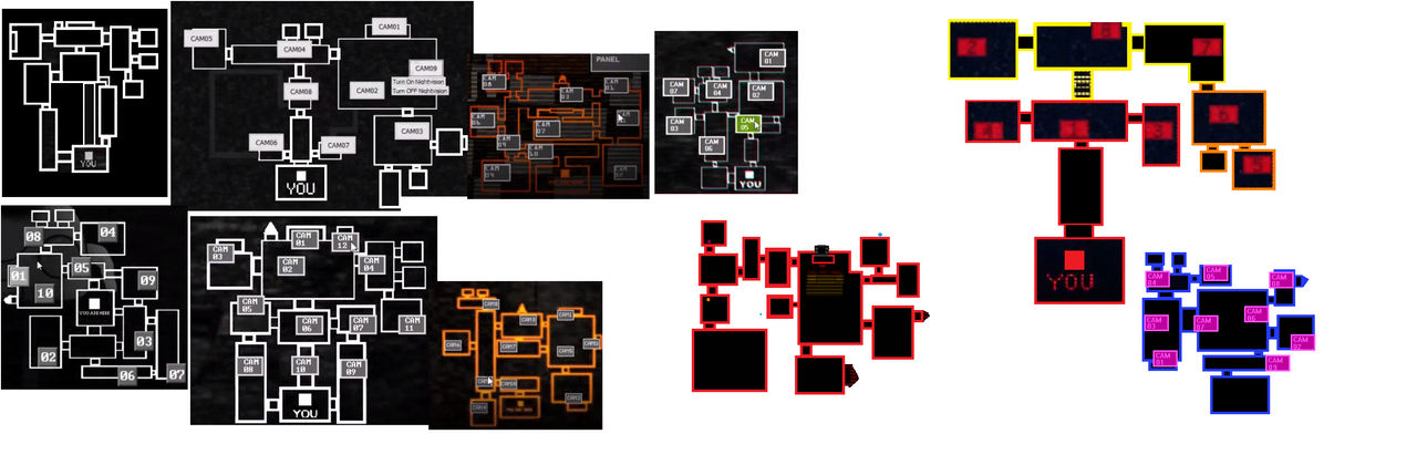 Map Gumball Rally Five Nights At Gumball's Drawing Edition Maps 1-6 by sbp8 on DeviantArt