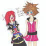 Sora Kairi Crossdressing