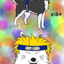 dog contest- kiba and naruto
