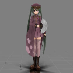 Ouka Miku MOD from PjD F/F2 WIP