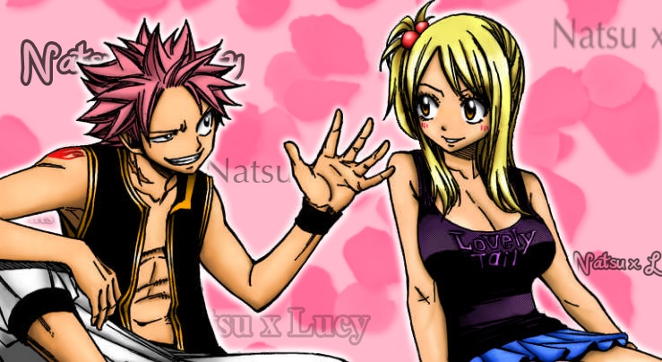 Natsu and Lucy