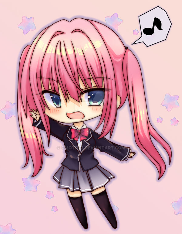 chibi characters by omoti773 on DeviantArt