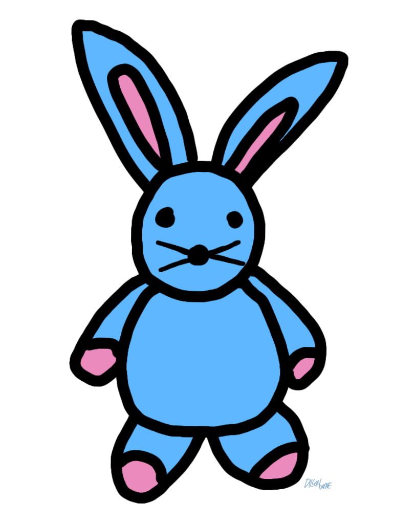 Blue Bunny (From Pingu) by Questionmouse on DeviantArt