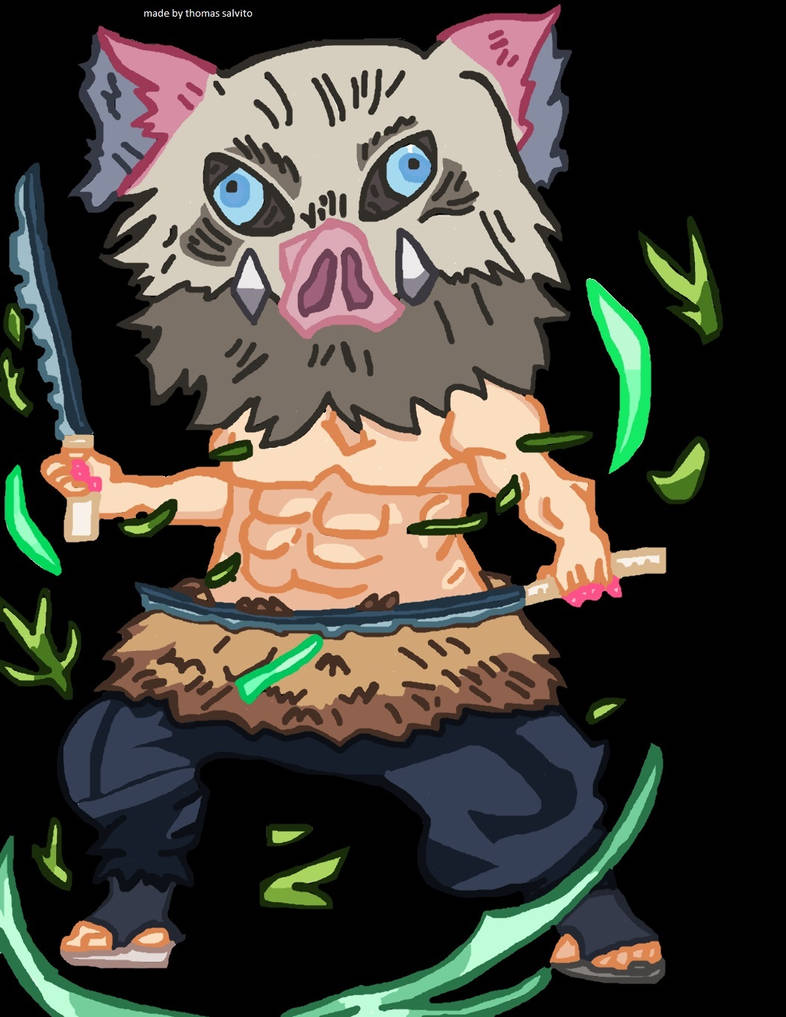 demon slayer Inosuke chibi by thomas102 on DeviantArt