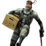 Solid Snake Running Render