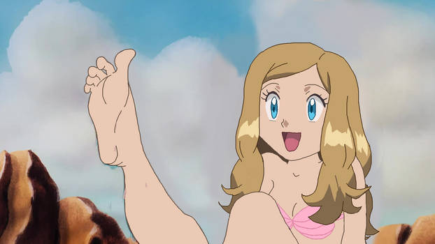 [Request] Serena discovers her feet