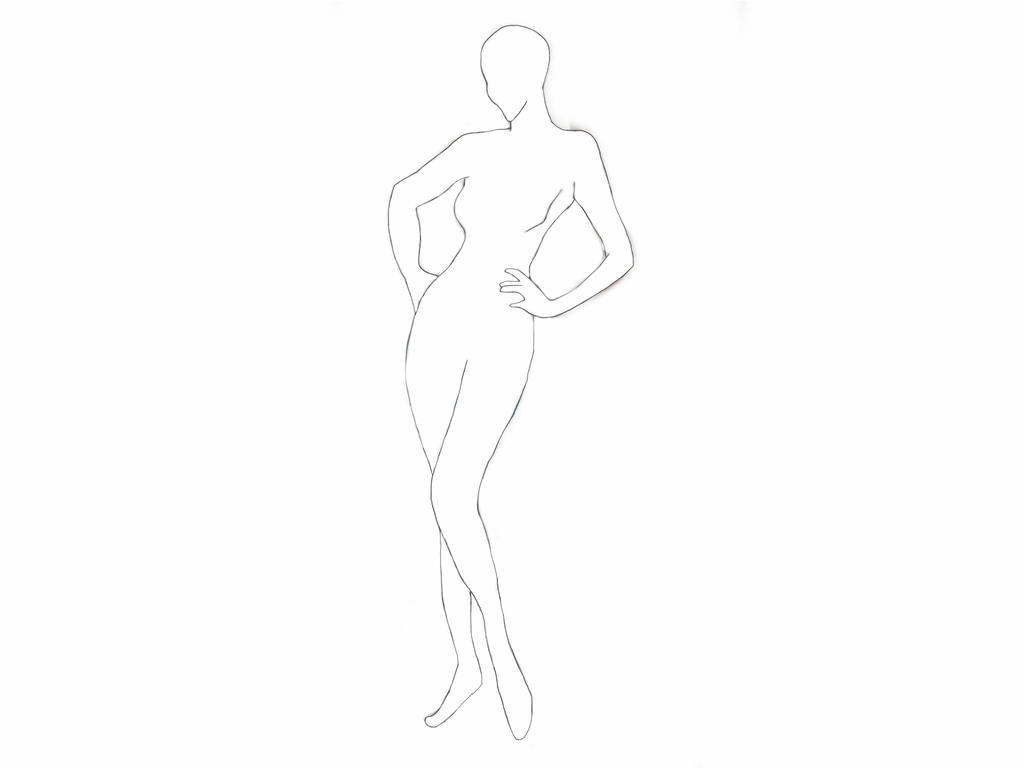 Deviantart Female Template Blank template by Wings2333 on DeviantArt