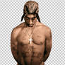 Tupac Shakur shirtless PNG Image