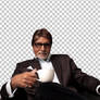 Amitabh Bachchan sitting PNG Image