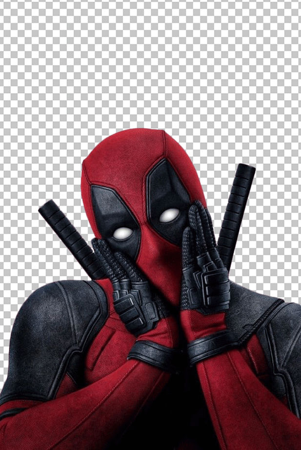 Deadpool shocked expression PNG Image by Ongpng on DeviantArt