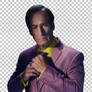 Saul Goodman in purple suit PNG Image