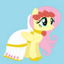 Fluttershy's wedding dress