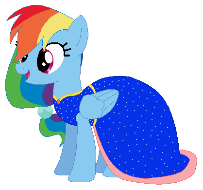 My little pony 2024 rainbow dash dress