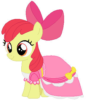 applebloom burgundy dress mlp Apple Bloom (Dress) by tajohnson6 on DeviantArt