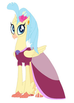 Princess Skystar's Gala dress