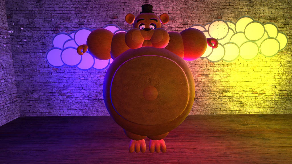 Freddy Fazbear inflation part 2 by legoben2 on DeviantArt