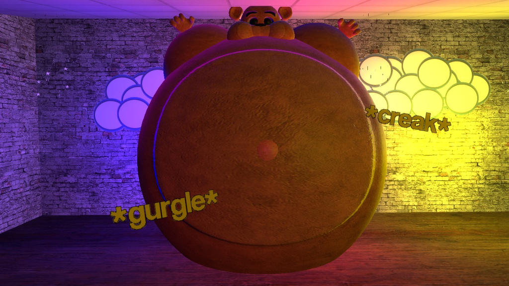 Freddy Fazbear inflation part 3 by legoben2 on DeviantArt