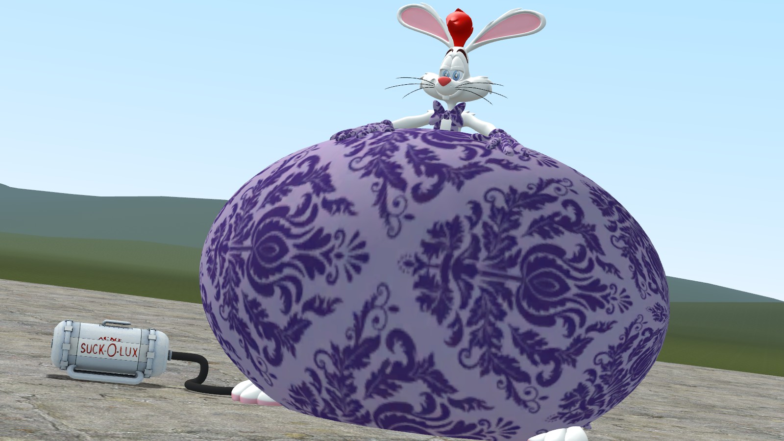 Roger Rabbit inflatable forbidden pants by legoben2 on DeviantArt