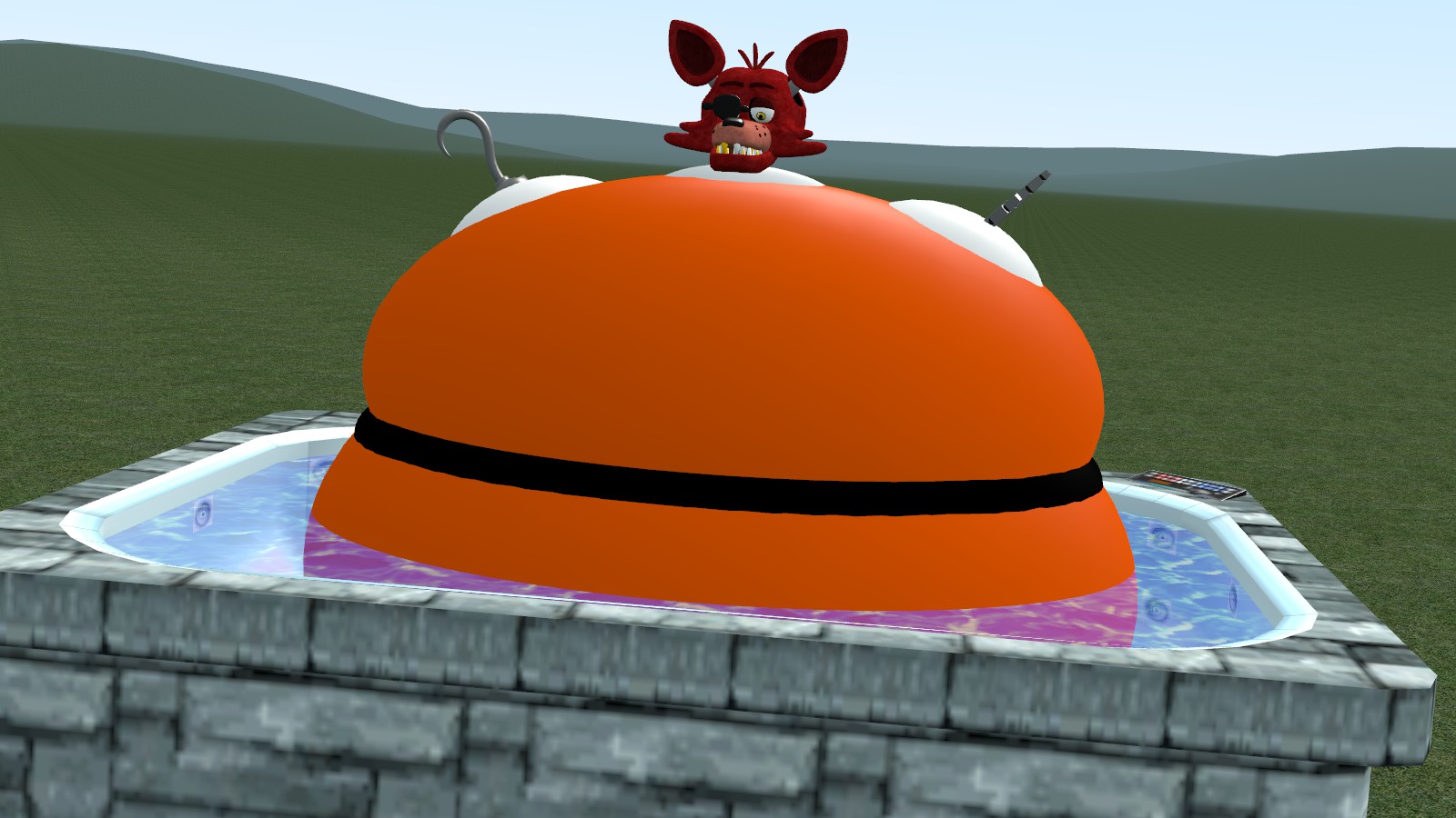 Foxy Inflatable diver suit by legoben2 on DeviantArt