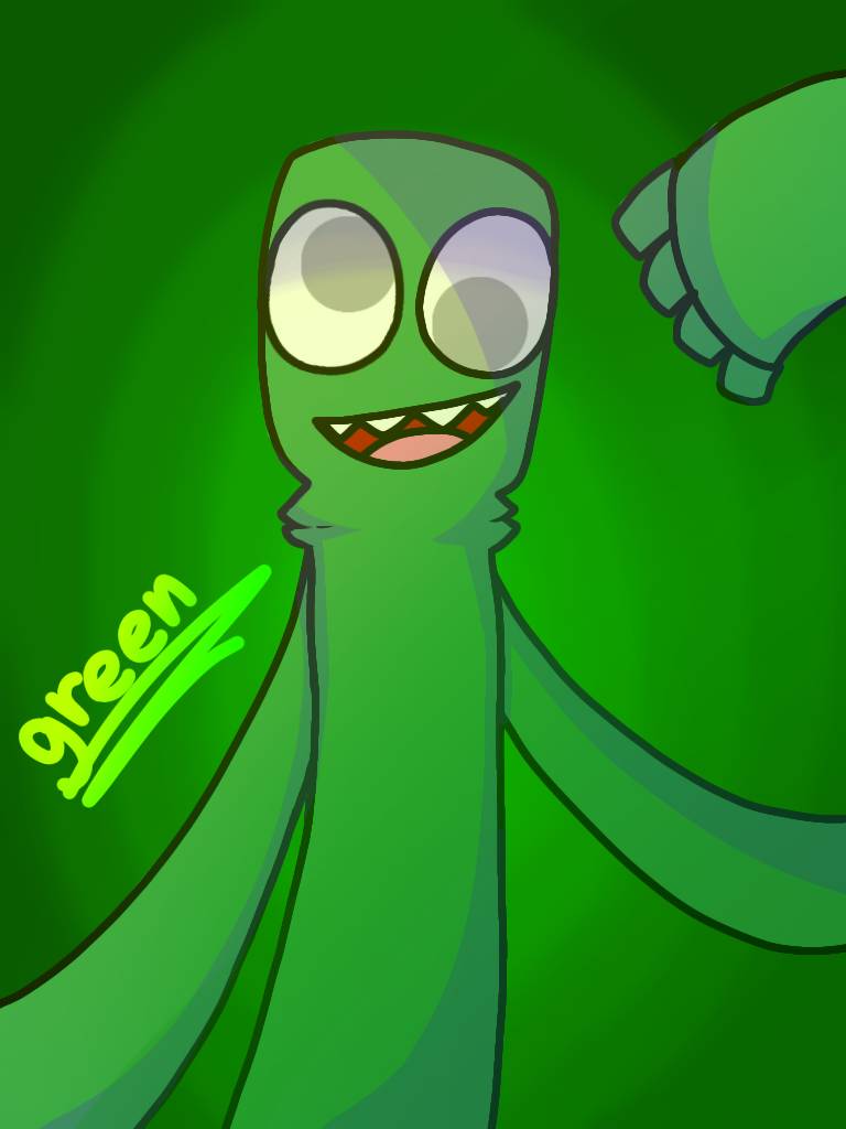 Green From Rainbow Friends