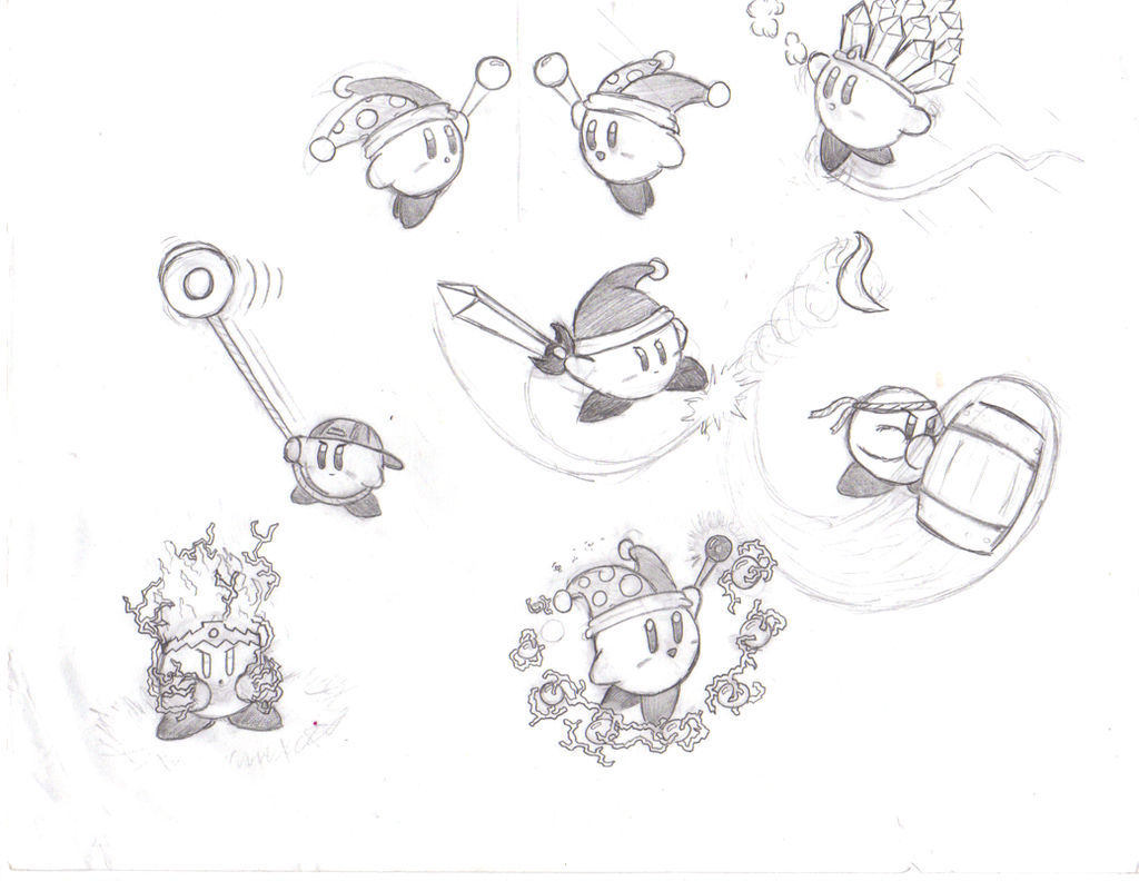 Kirby Forms by AgentLym on DeviantArt