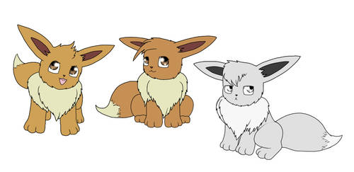 Characters: Eevee Trio