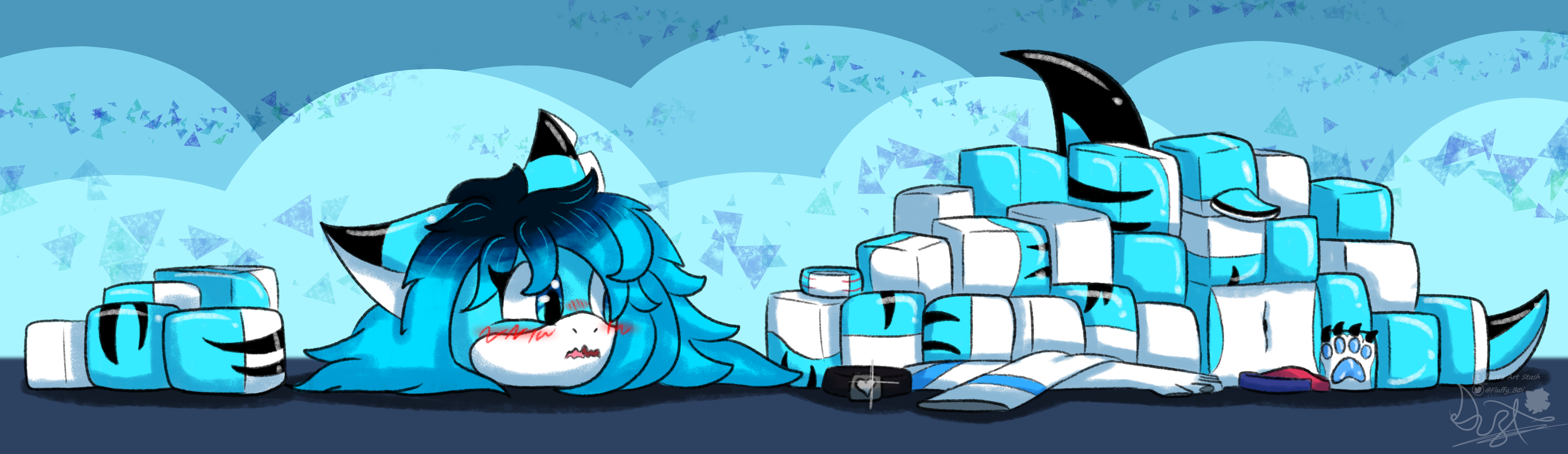 Comically Large Cyp Cy In Cubes by NightdustFallen on DeviantArt