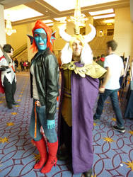 Katsucon 2016: Undyne and Asgore