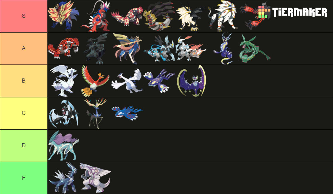 Box Art Legendary Tier List by FlameSpeed765 on DeviantArt
