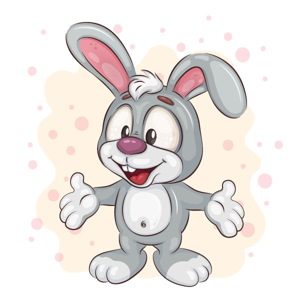 Cartoon Easter Bunny. T-Shirt, PNG, SVG. by andreykeno on DeviantArt