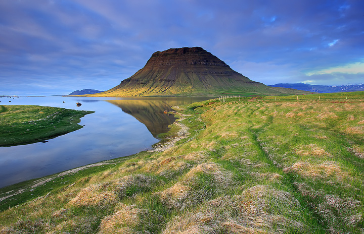 Before sunset, Iceland