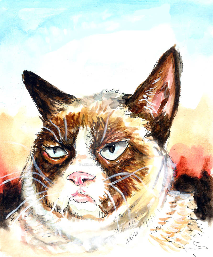 Grumpy Pus grumpy sour puss by james-olley on DeviantArt