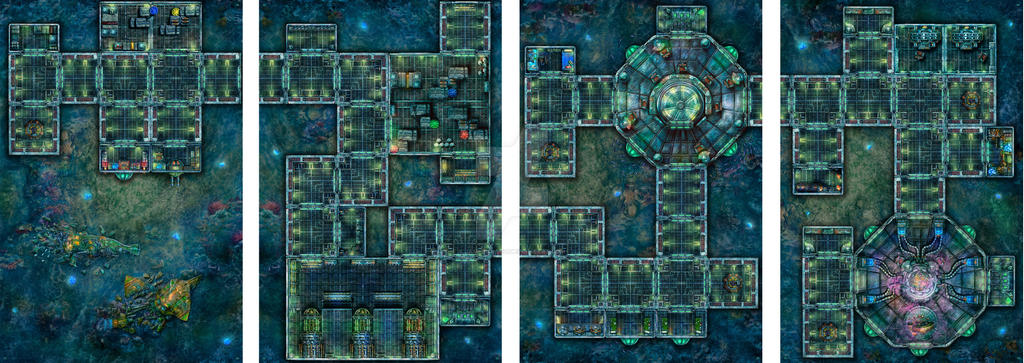 Sunken Citadel Map set by james-olley on DeviantArt