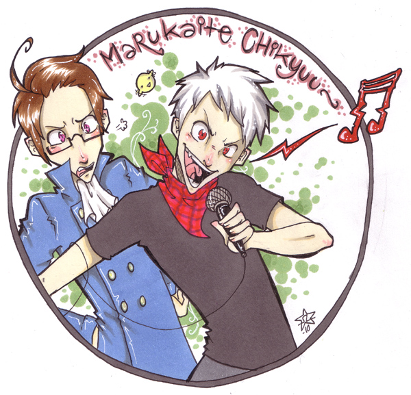 Hetalia - marukaite pair 8