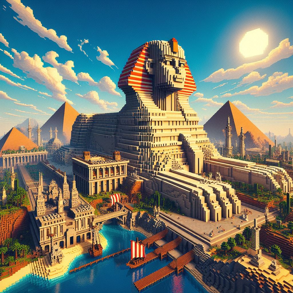 Pynx Minecraft Minecraft Sphinx by AndersLindman on DeviantArt