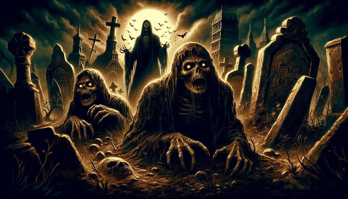 Ghou Ghouls in Graveyard by AndersLindman on DeviantArt
