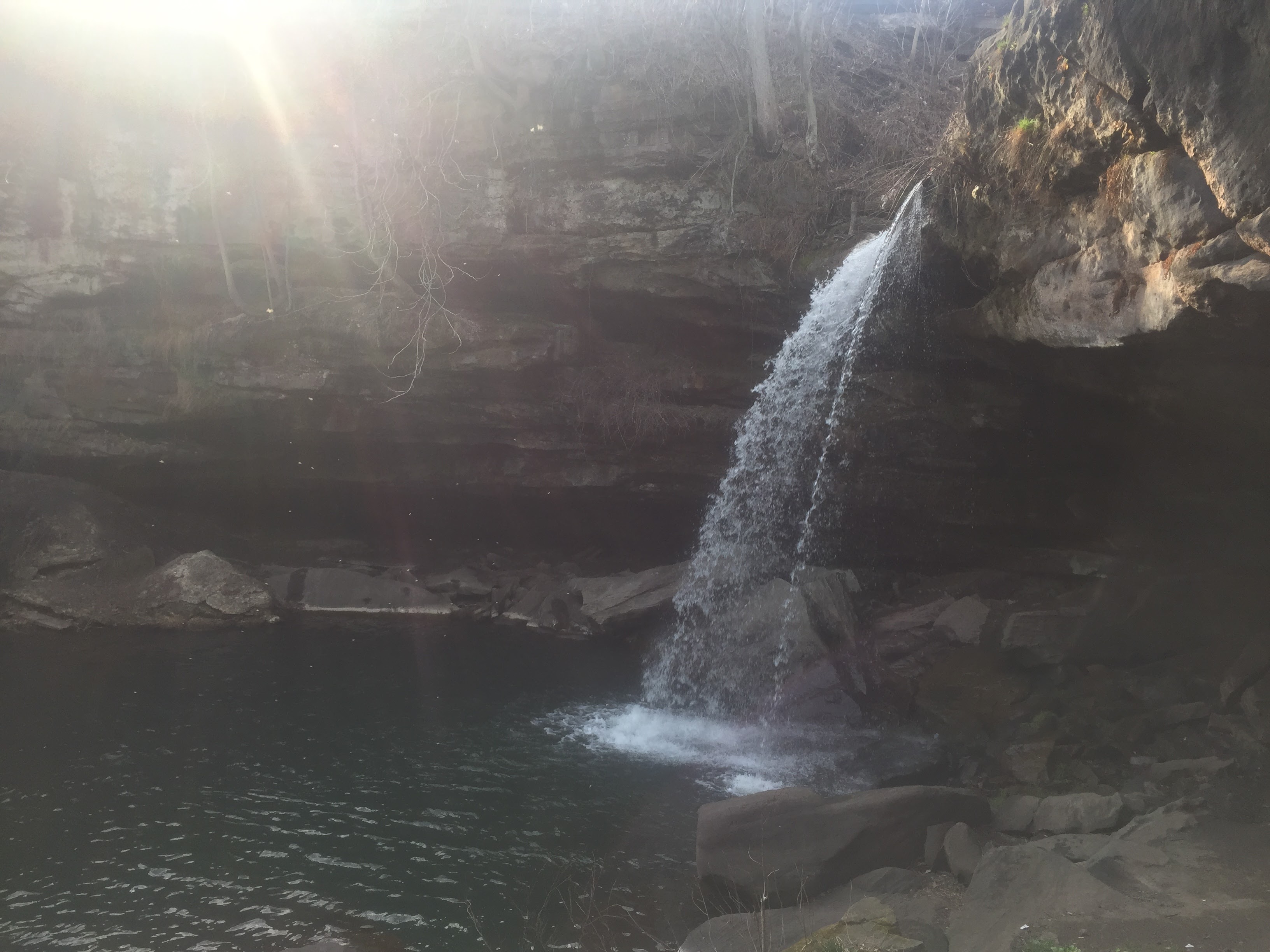 Buttermilk Falls in Homewood,Pa