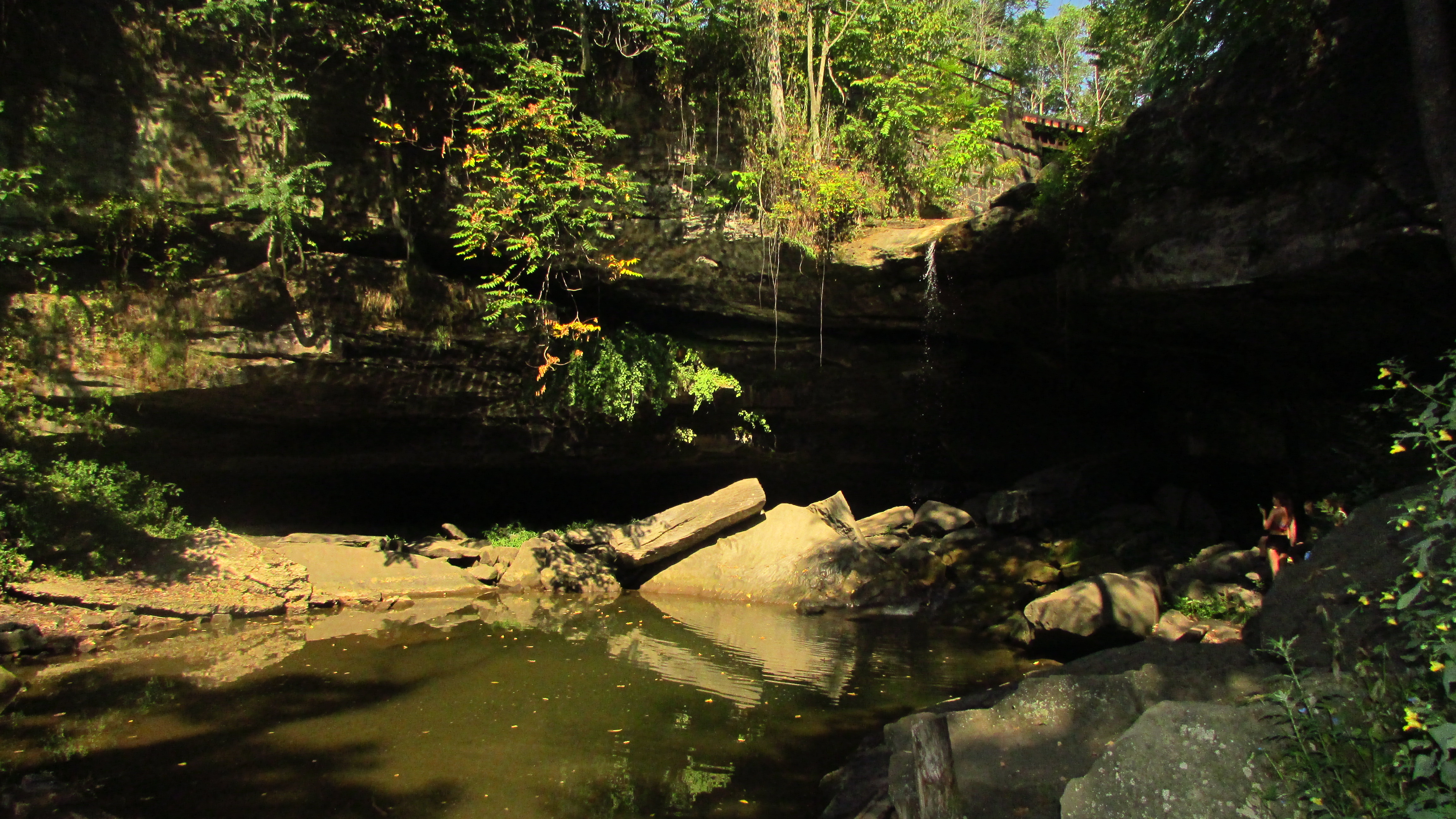 Buttermilk Falls on September 5,2016