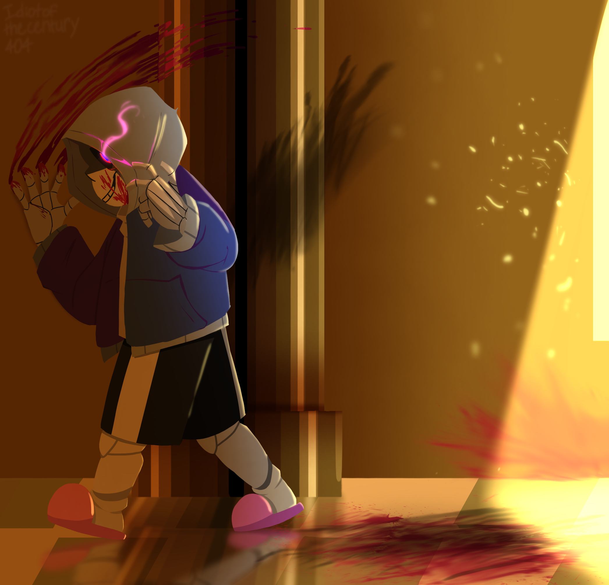 Dust!Sans by Lizkoe on DeviantArt