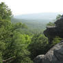 View from the Swinging Bridge