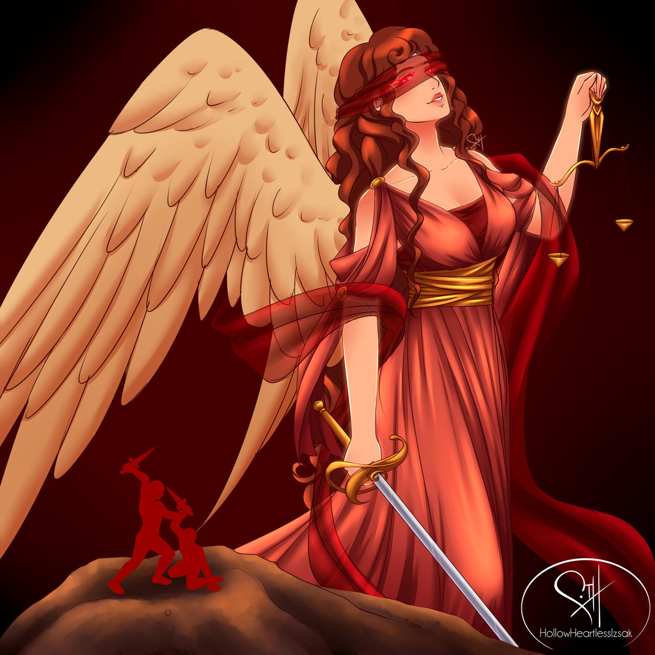 24 Greek Goddess - Nemesis by hollowheartlessIzsak on DeviantArt